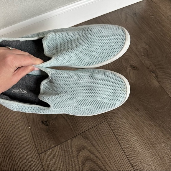 Allbirds Tree Loungers Slip On Shoes Loafers Light Blue Color Size 12 Men’s - Picture 7 of 9